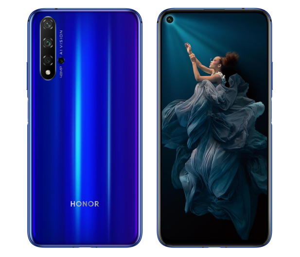 HONOR 20 Dual SIM 6/128GB niebieski - 503115 - zdjęcie